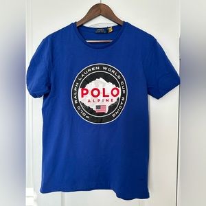 Blue Polo Alpine Line New no tags size medium